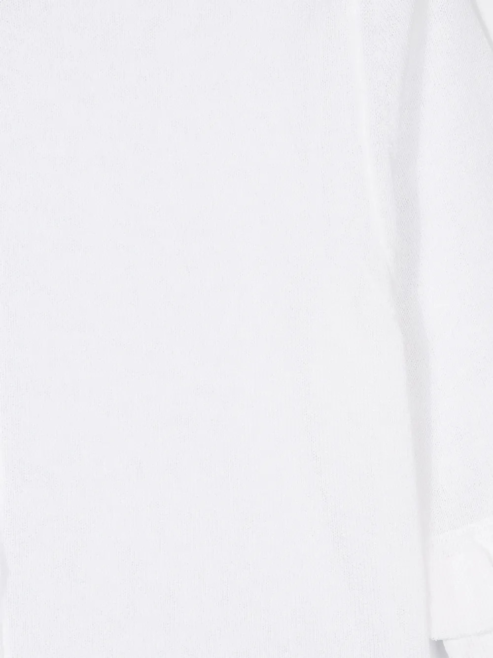 Simonetta Ruffle Sleeve Blouse In White