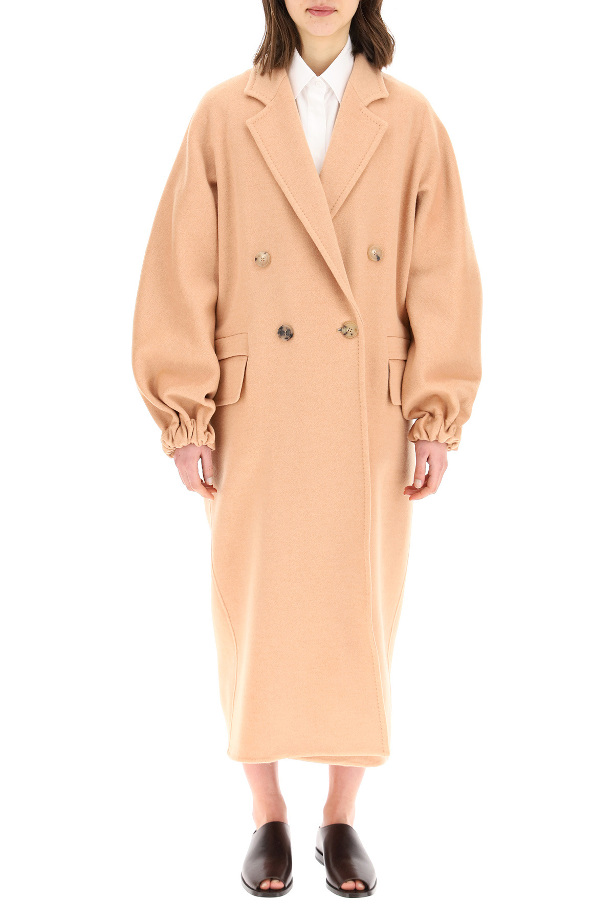 MAX MARA DOUBLE-BREASTED WOOL COAT