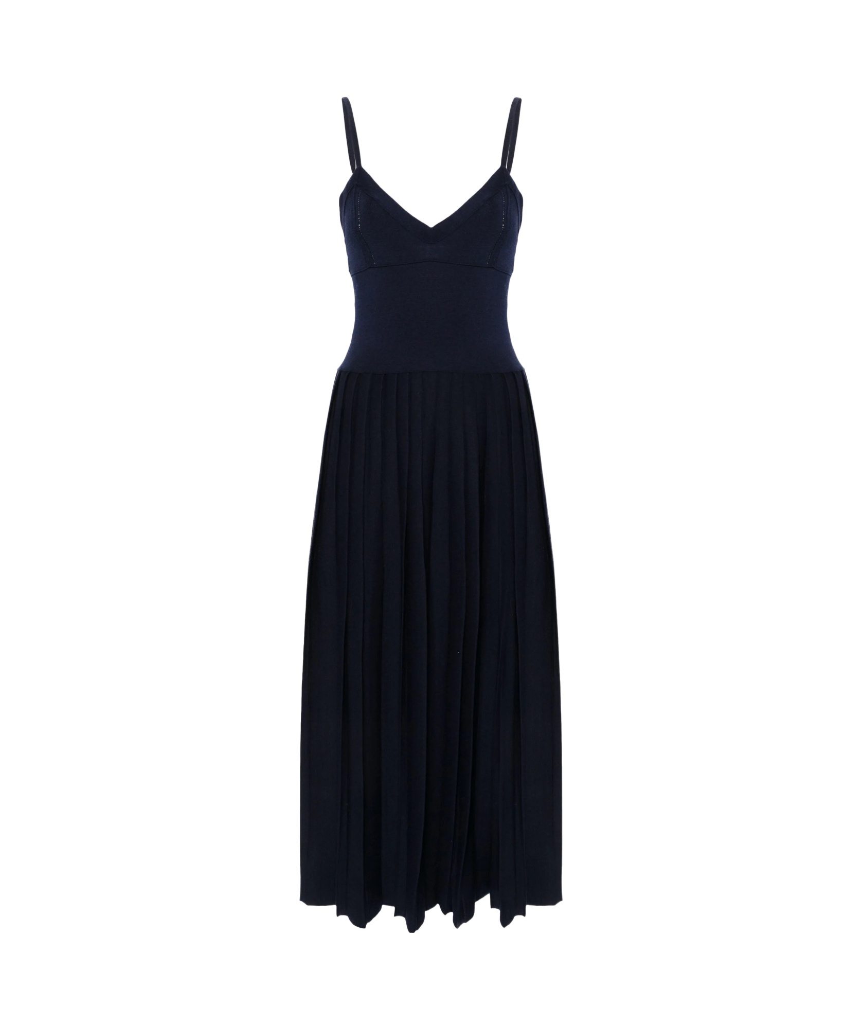 Khaite Elio Midi Dress In Black