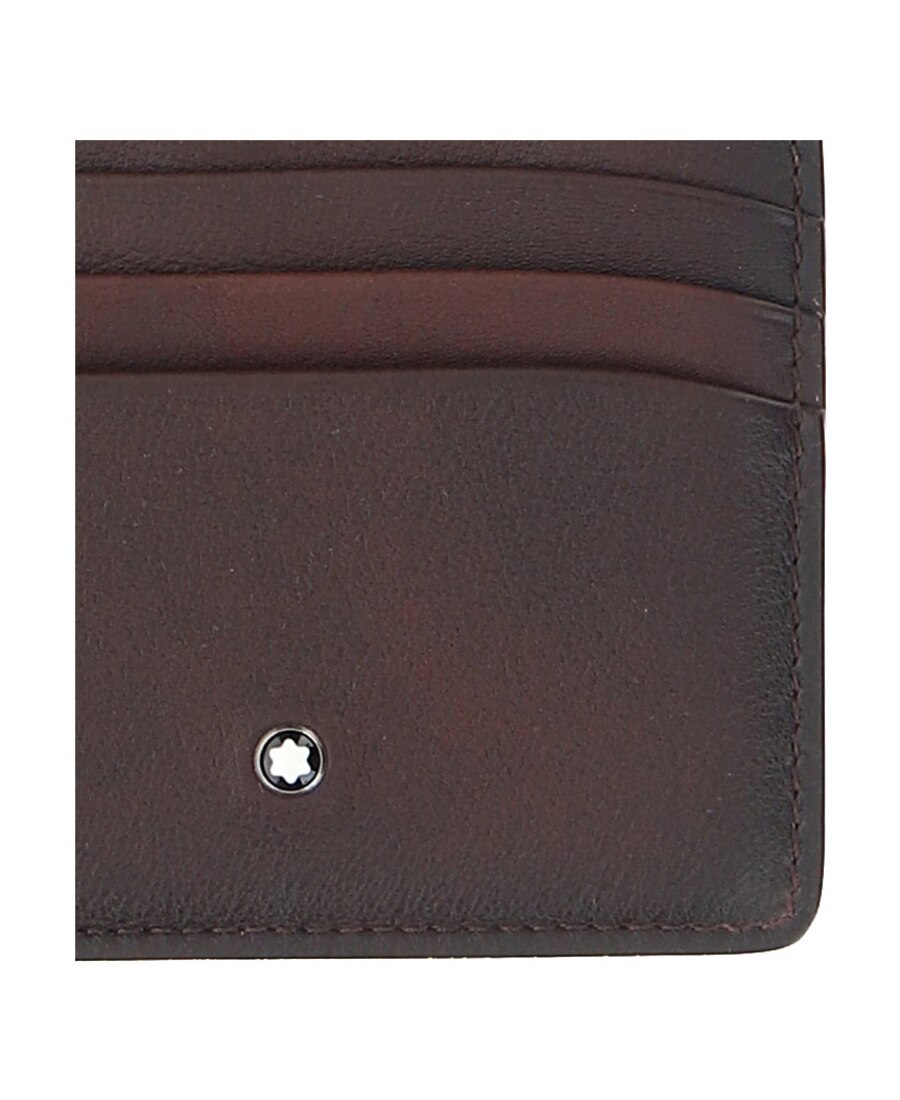 Montblanc Meisterstück 6cc Card Holder In Black