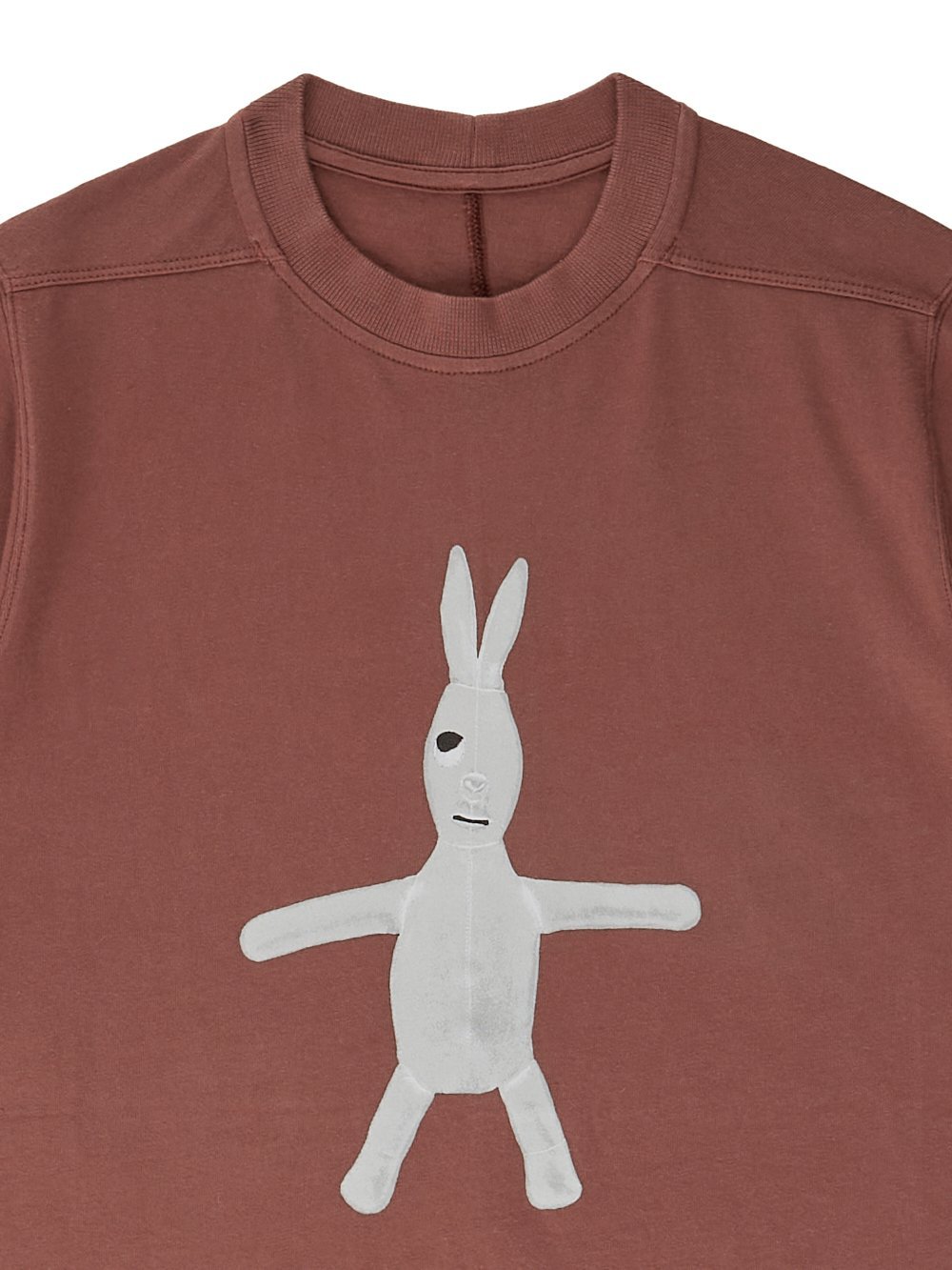 Rick Owens Kids Jumbo Short Sleeved T-shirt In Brown