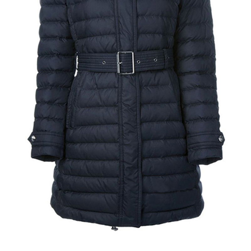BURBERRY LONG-SLEEVED DOWN JACKET