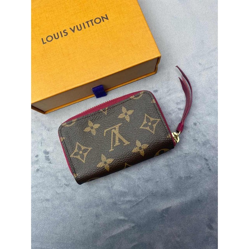 Pre-owned Louis Vuitton Logo Printed Wallet In Black