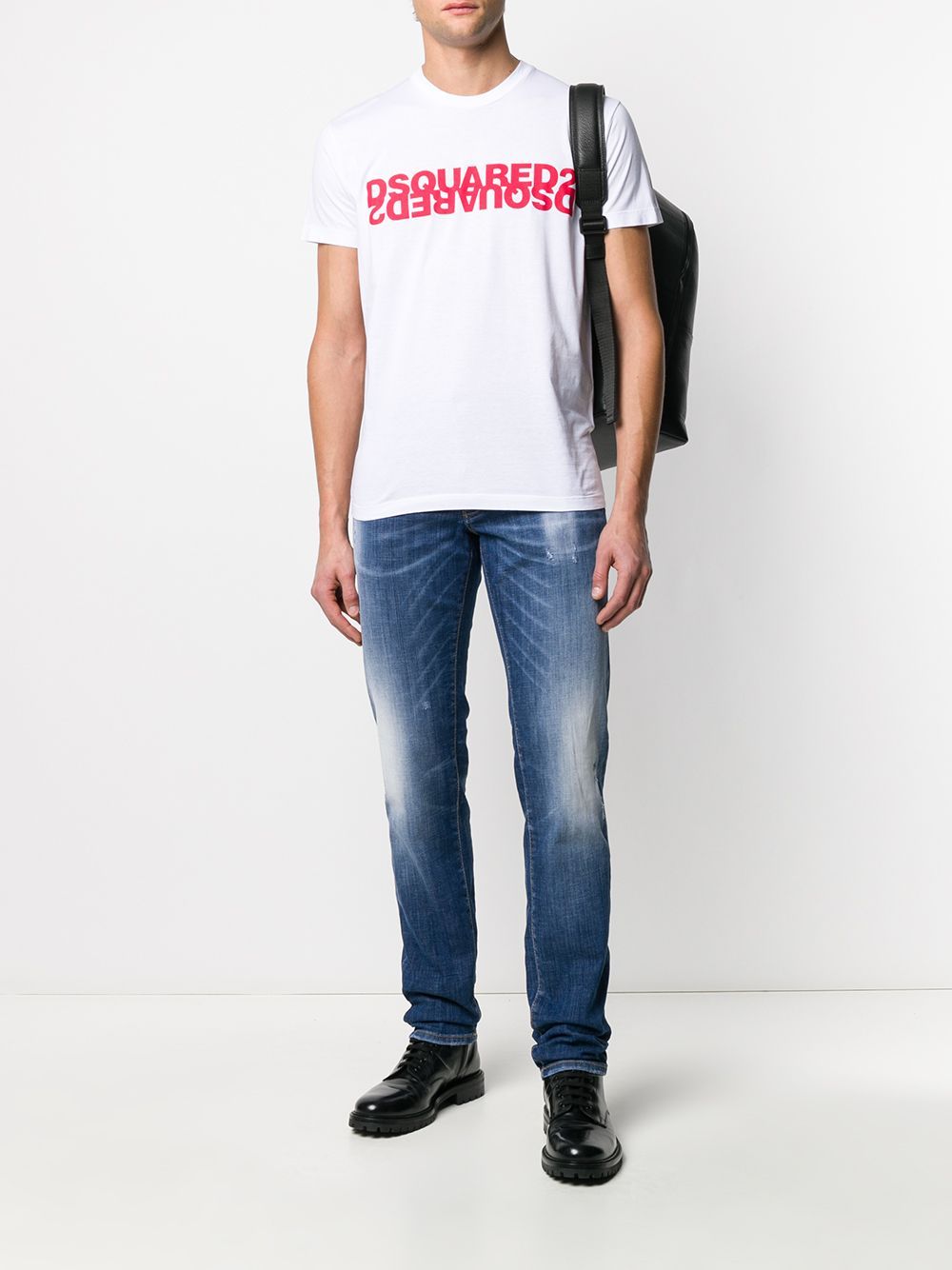 Dsquared2 Dsquared Man Cool Fit Tee In White