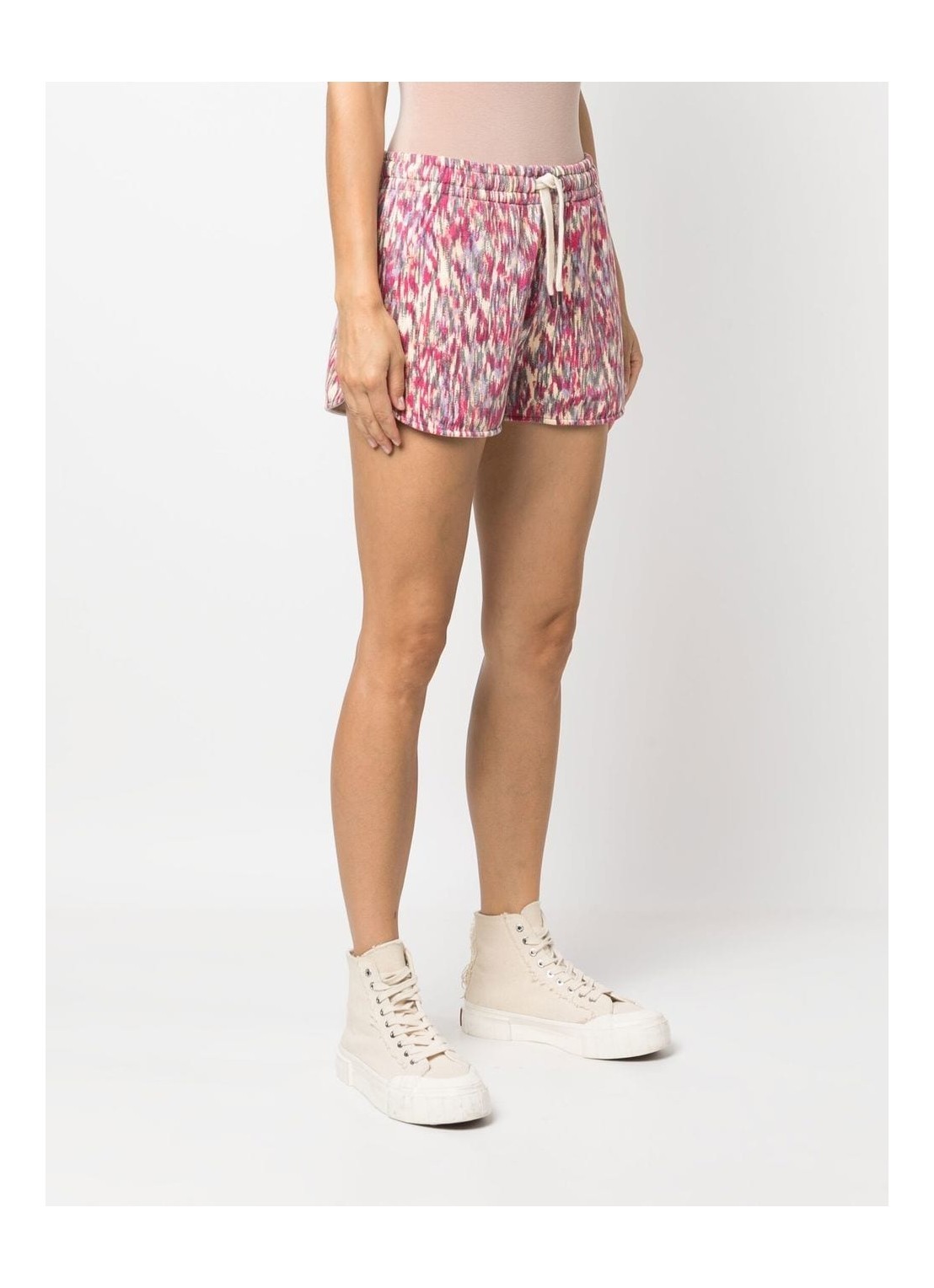 Isabel Marant Logo Shorts In Pink