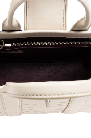 Marc Jacobs The Turnlock Crossbody Tote Bag In White