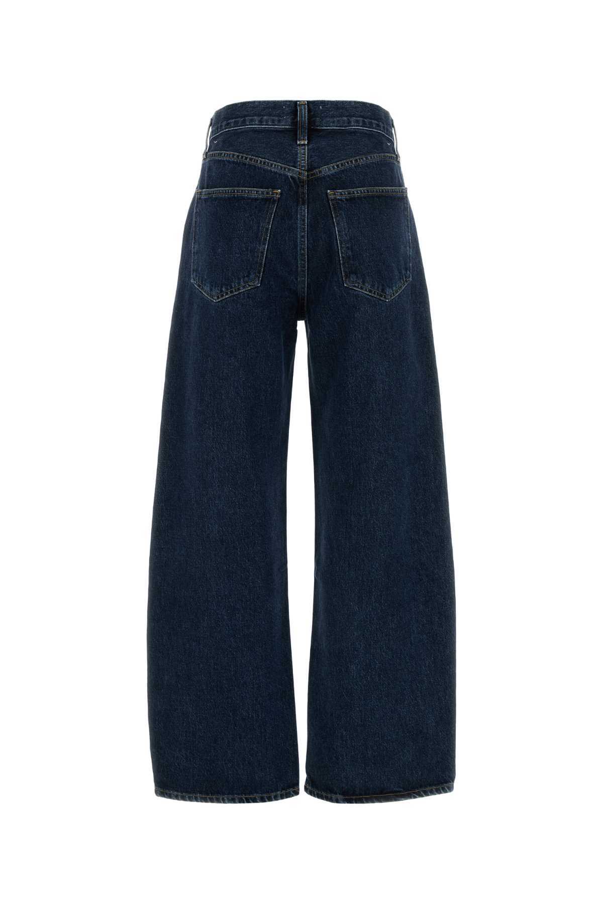 Agolde Low Curve Mid-rise Barrel-leg Jeans