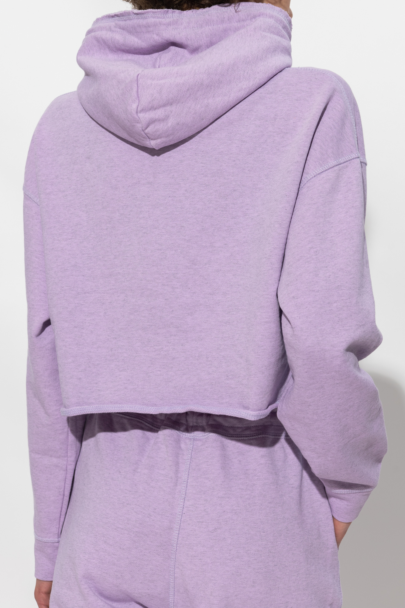Ganni Isoli Hoodie In Purple