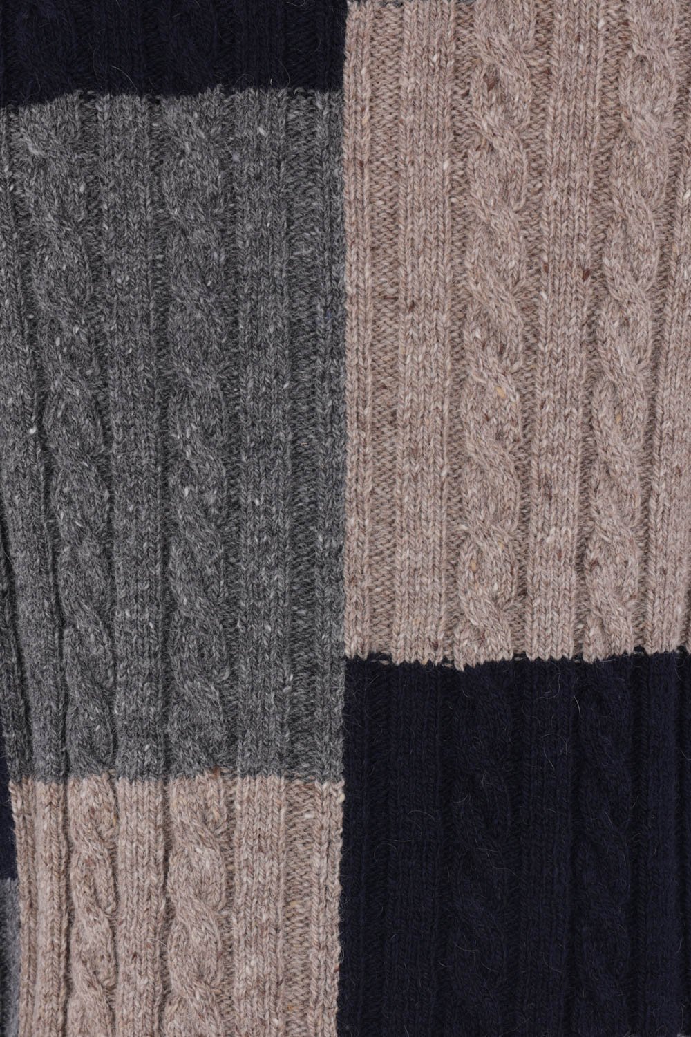 Thom Browne Checked Knitted Cardigan In Multi