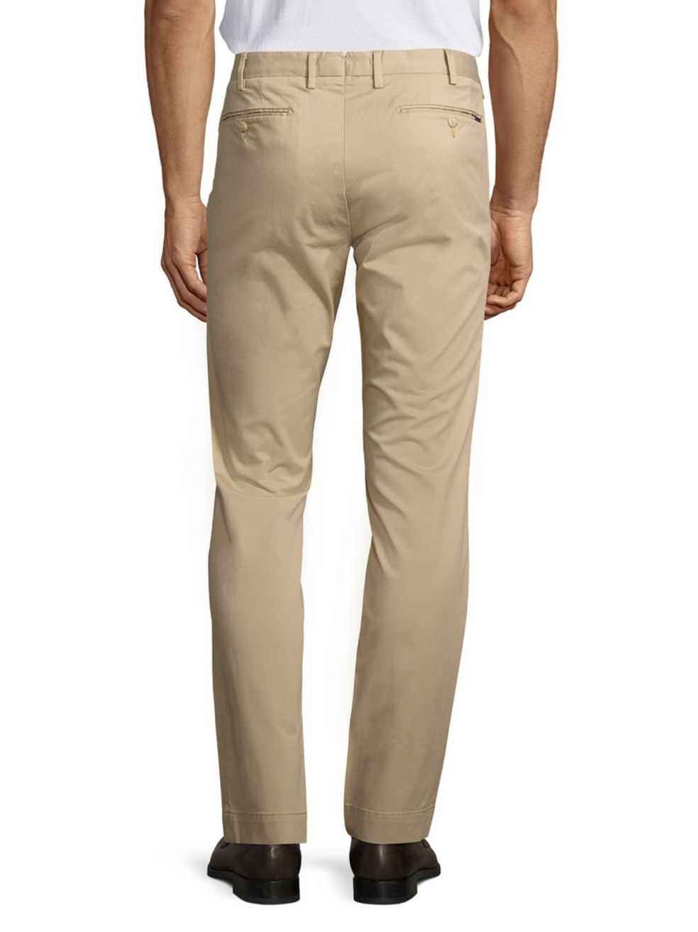Polo Ralph Lauren Straight-leg Tailored Trousers In Nude