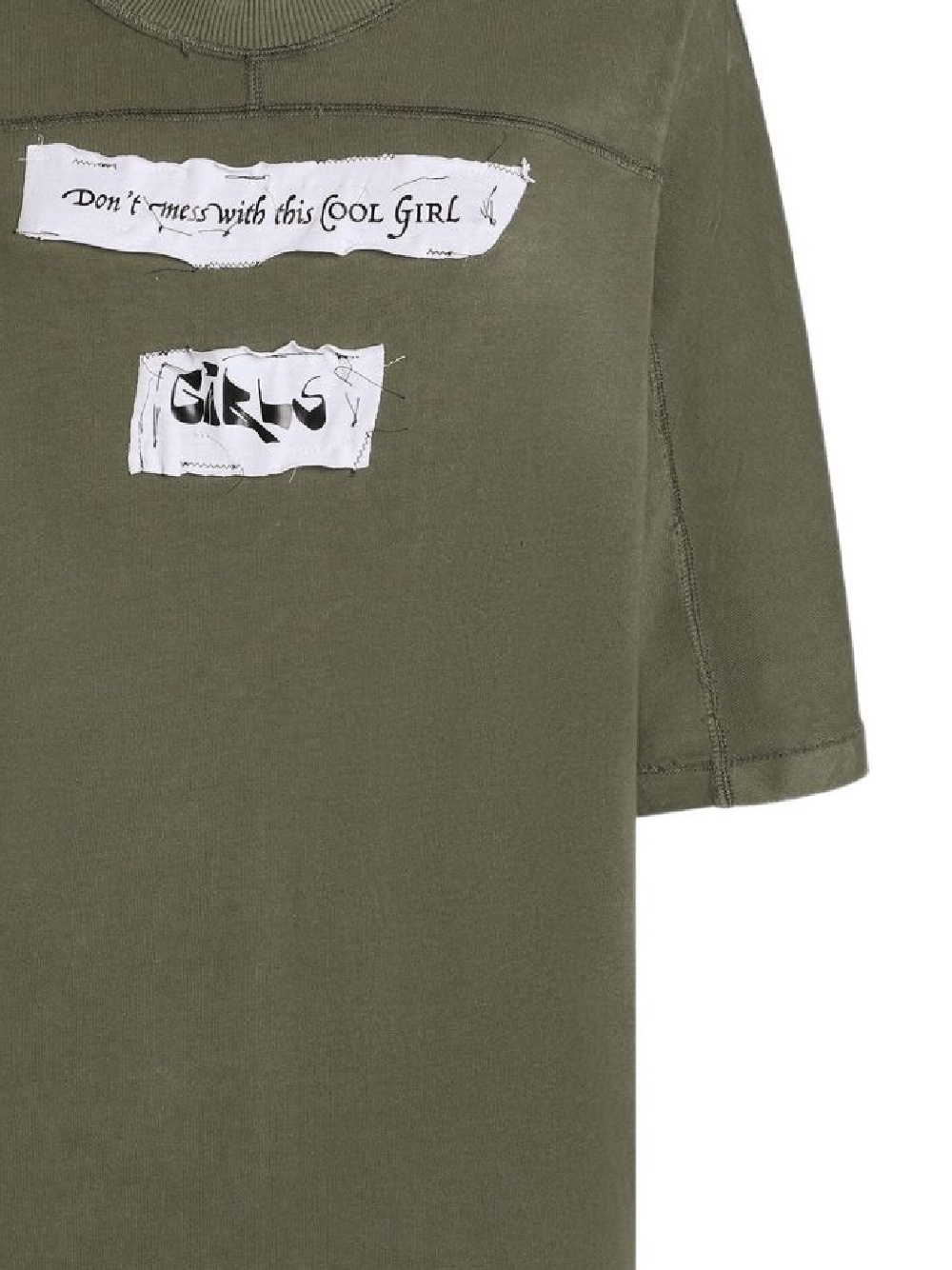 Dolce & Gabbana Cotton Jersey T-shirt In Green