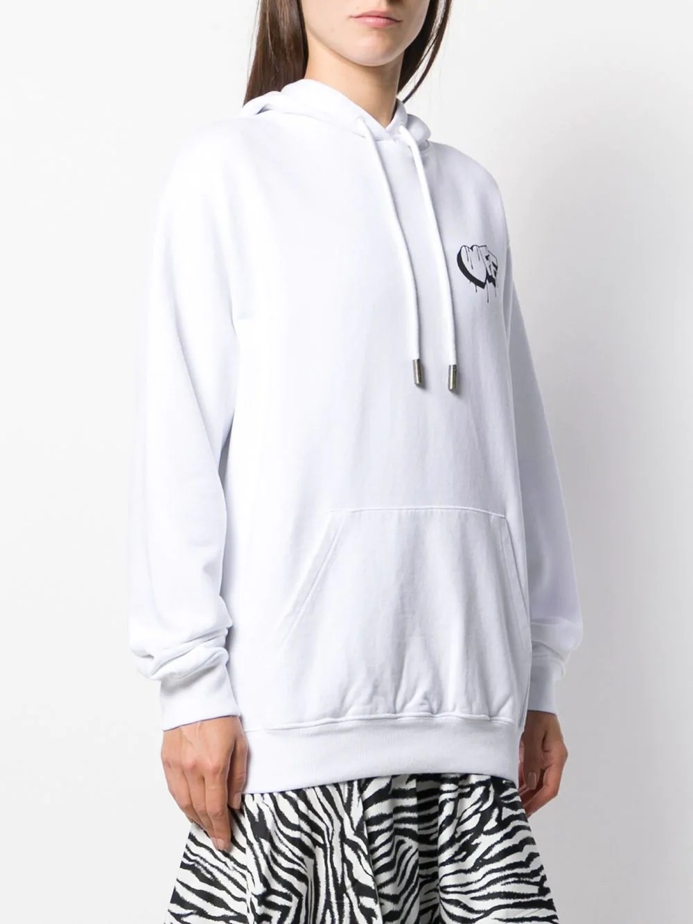 Off-white Logo Printed Sweater In White