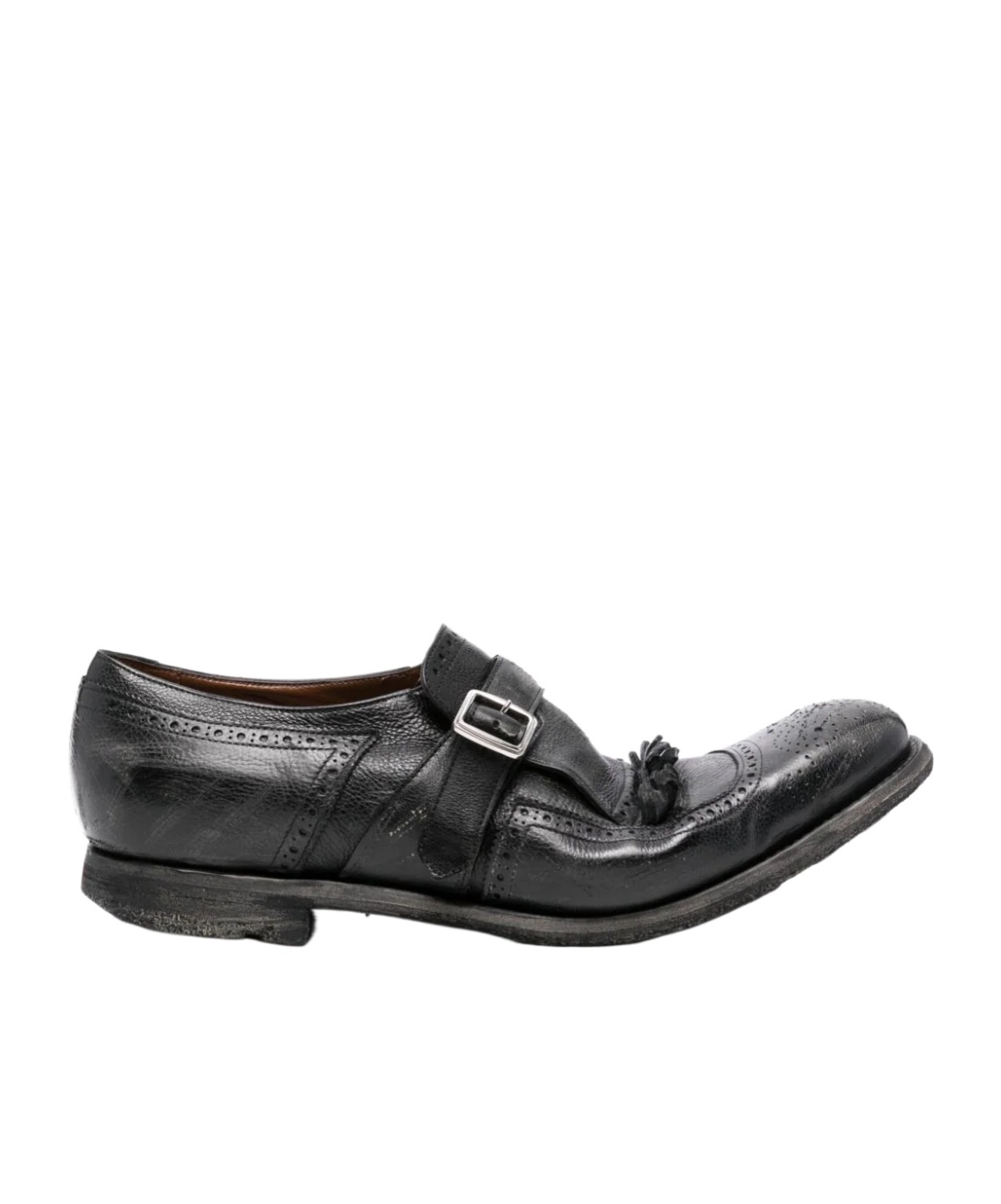Shop Church's Shangai Monk Shoes In Black