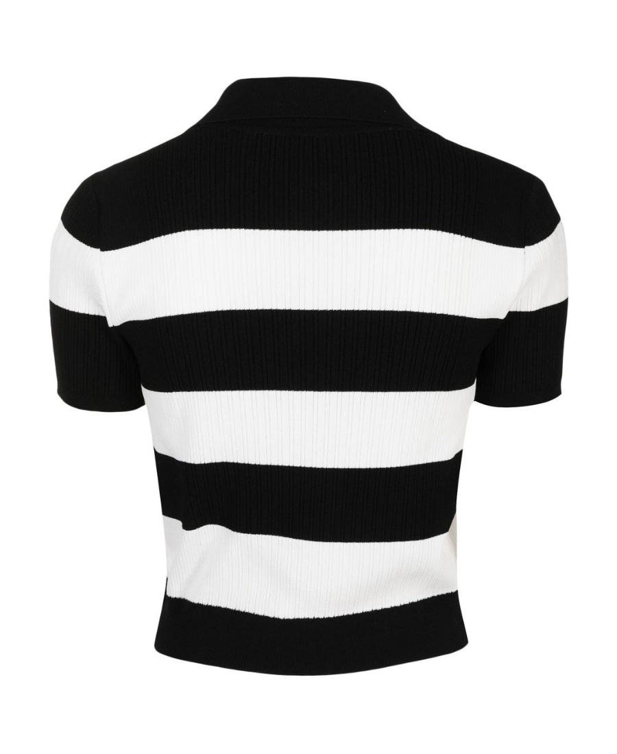 Juunj T-shirt With Round Neck And Short Sleeves In Black