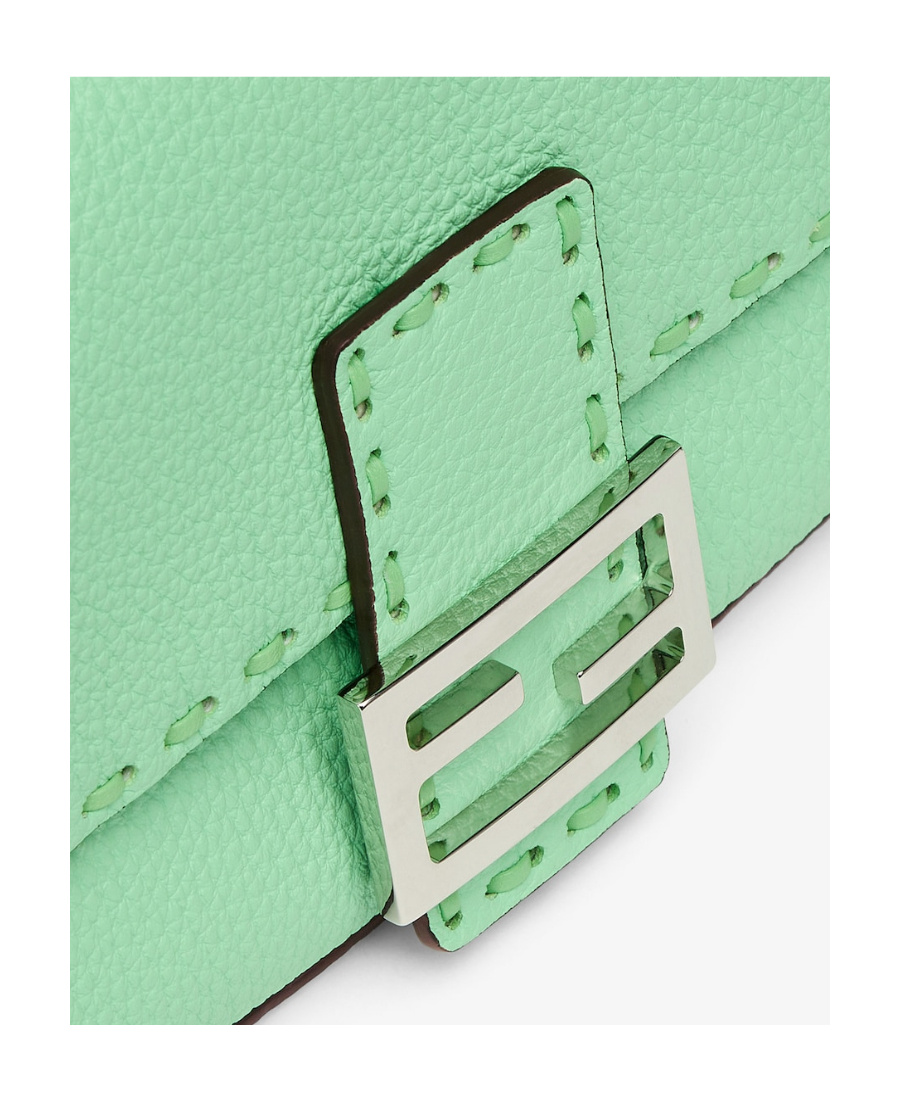 Fendi Baguette Shoulder Strap In Green