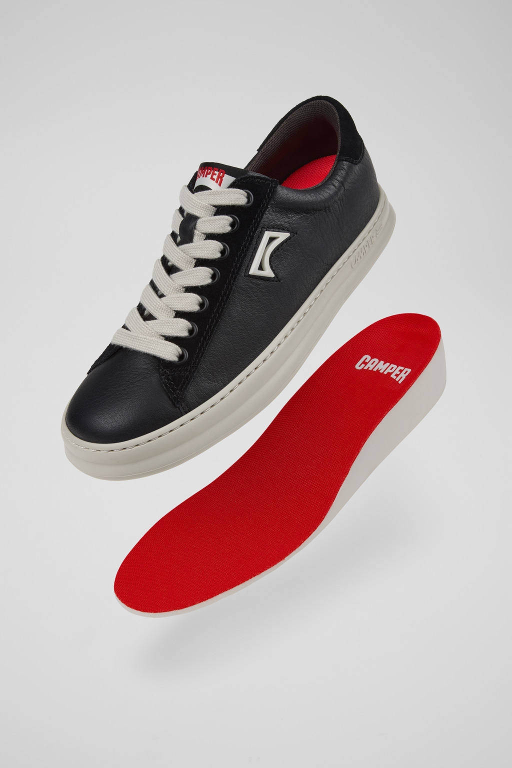 Camper Runner Four Sneaker In Black