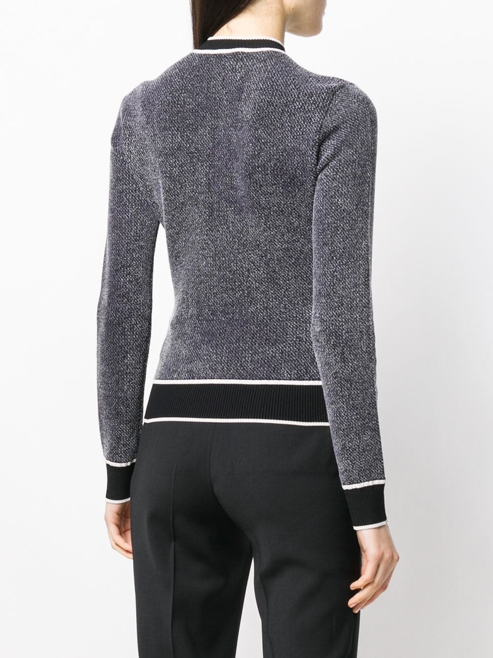 Off-white Off White Swan Knitwear In Black