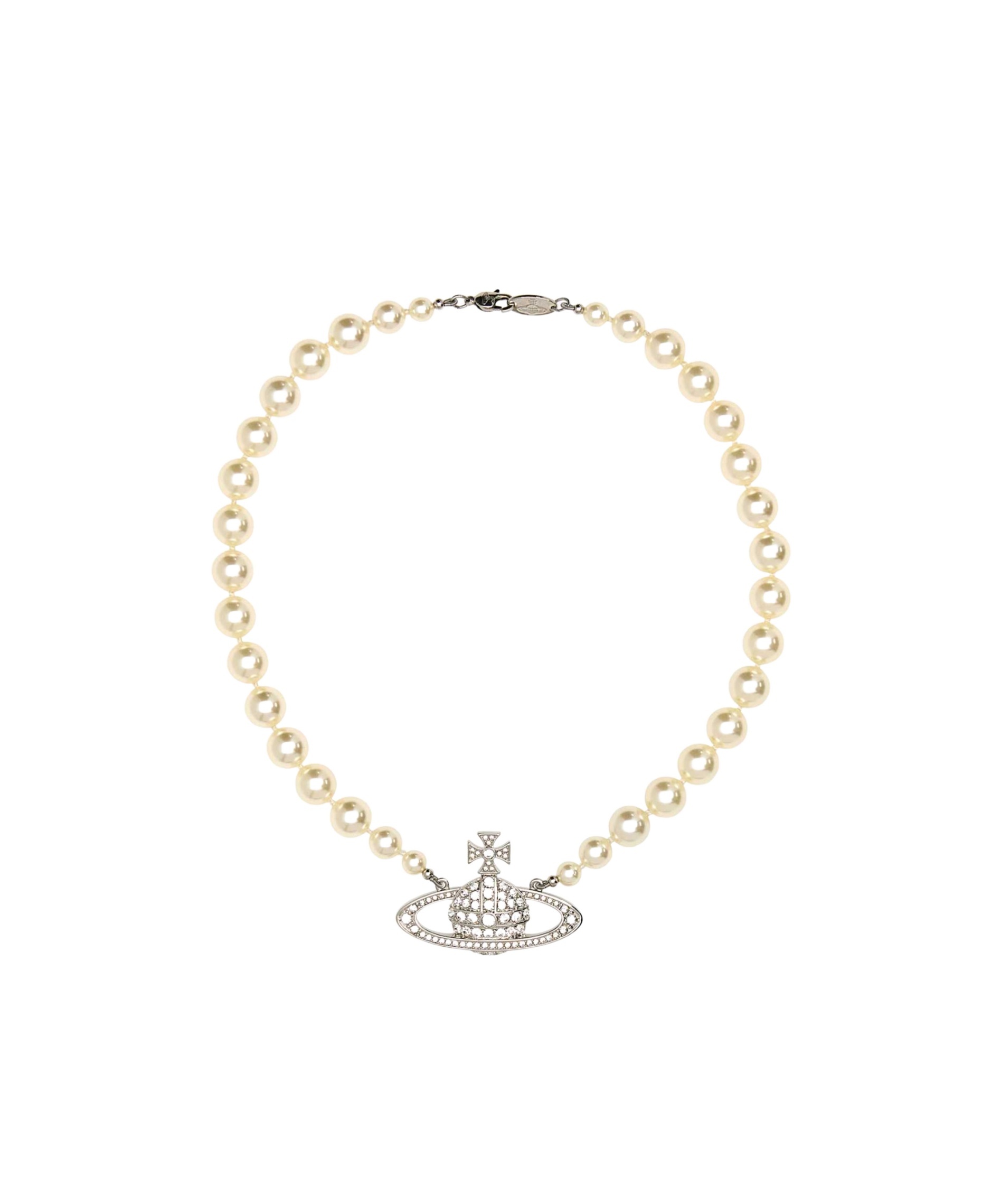 VIVIENNE WESTWOOD VIVIENNE WESTWOOD LOGO EMBELLISHED CHOKER