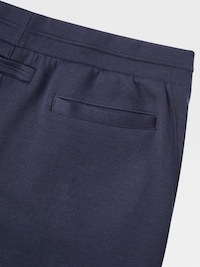 Shop Zegna Tapered Track Pants In Black