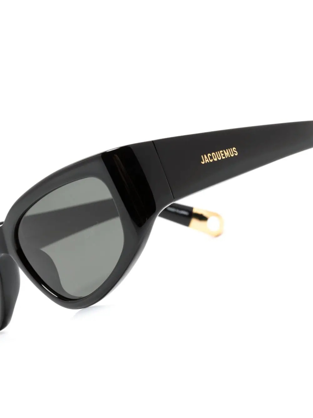 Jacquemus Rectangle-frame Sunglasses In Gray