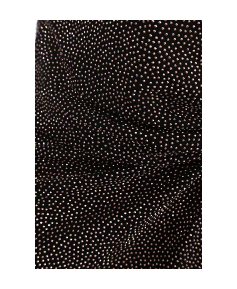 Saint Laurent Short Stud-embellished Dress In Black