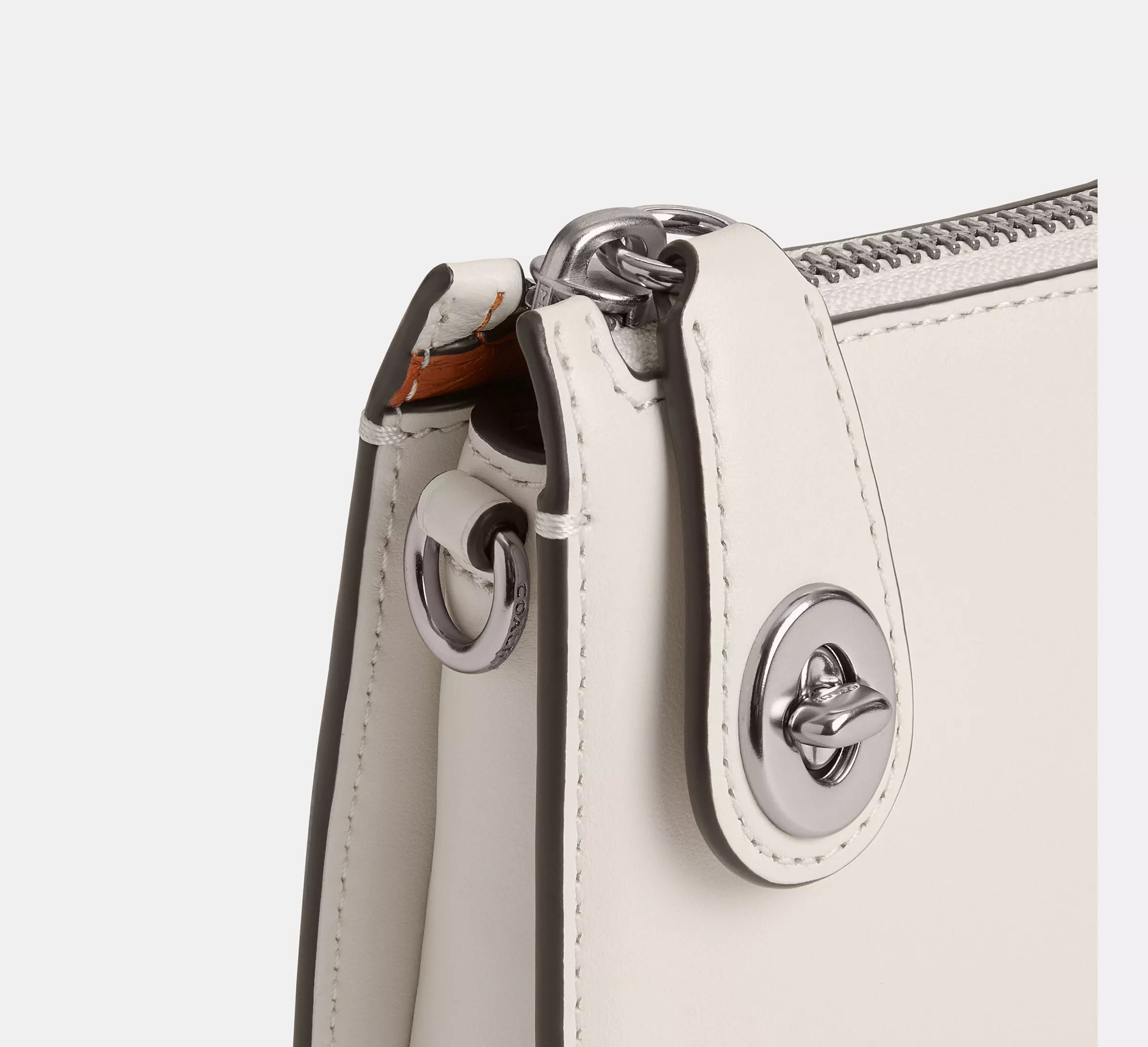 Coach Lil Nas X Drop Penn Pattern Shoulder Bag In White