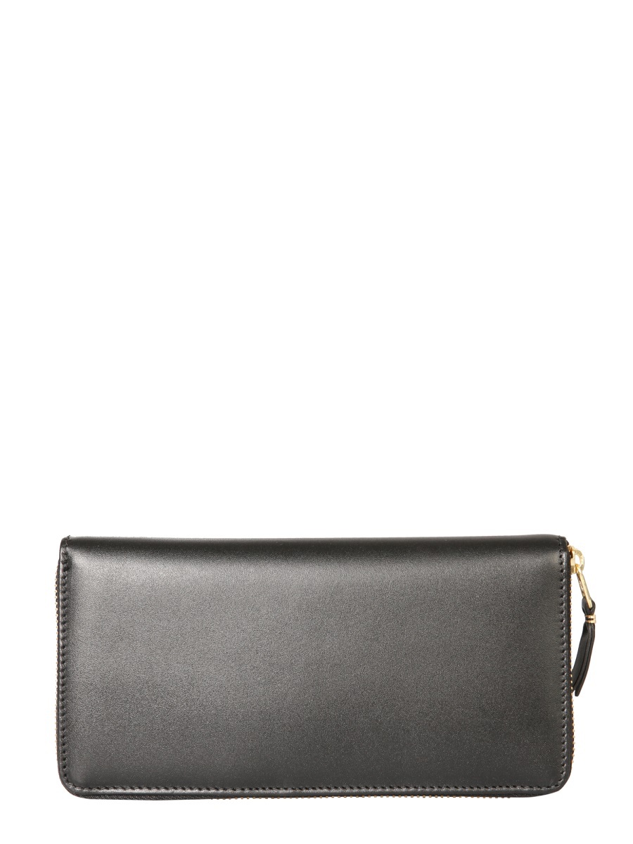 Comme Des Garçons Zip-around Wallet In Black
