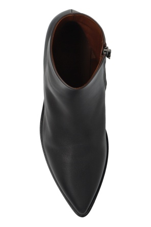 Marsèll Pointed Ankle Boots In Black