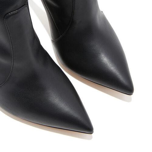Casadei Blade 115mm Stretch-leather Boots In Black