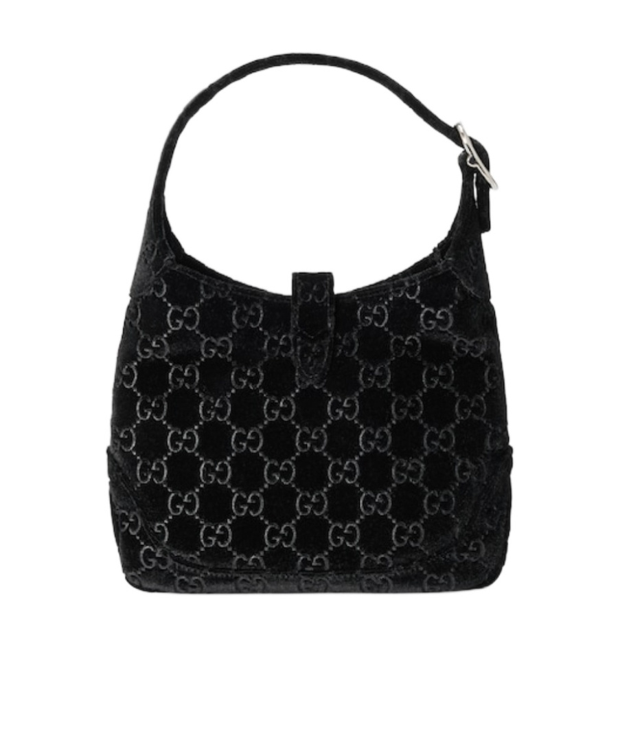 GUCCI SMALL JACKIE 1961 VELVET SHOULDER BAG