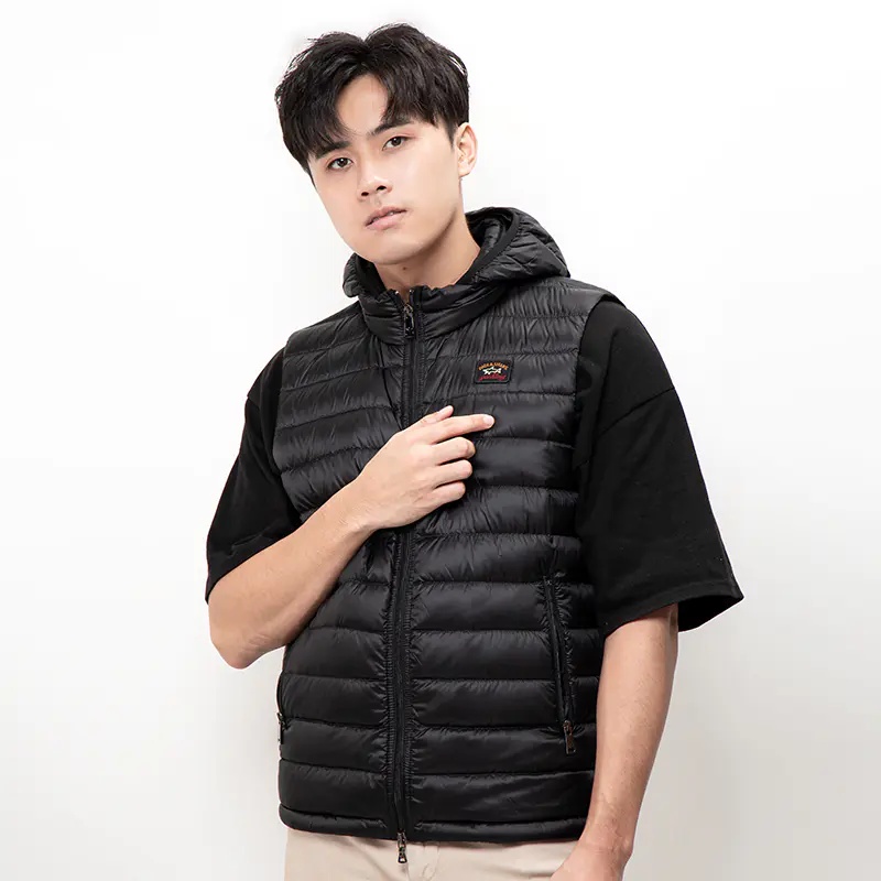 Paul & Shark Outwear Waistcoat In Black