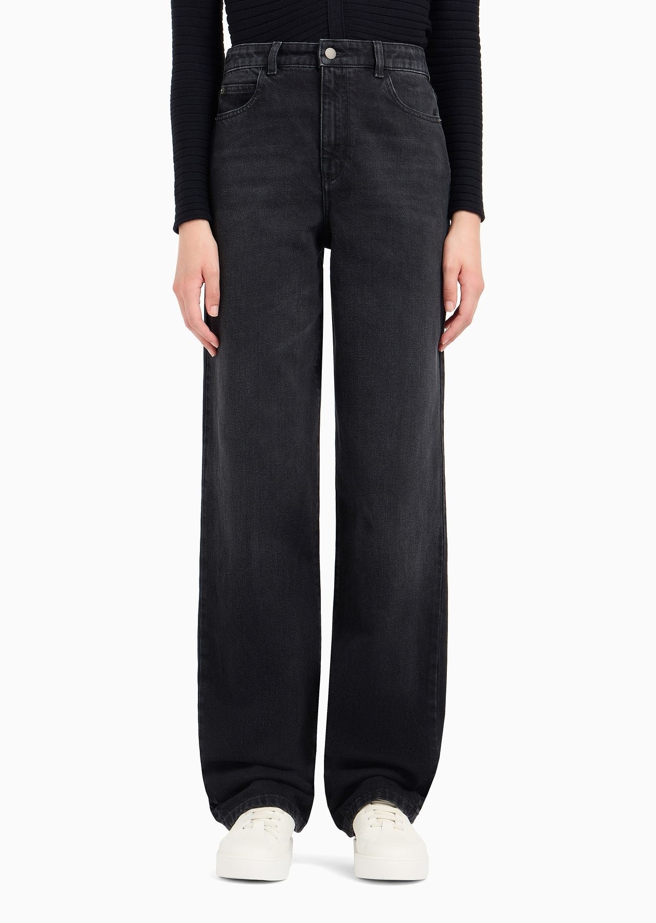 EMPORIO ARMANI BELT-LOOP JEANS