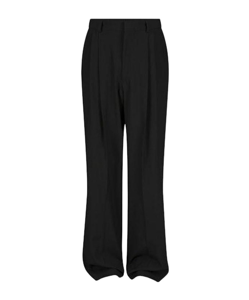 Dries Van Noten Belt-loop Casual Pants In Black