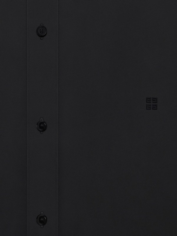 Givenchy Buttoned Long-sleeve Shirt In Black