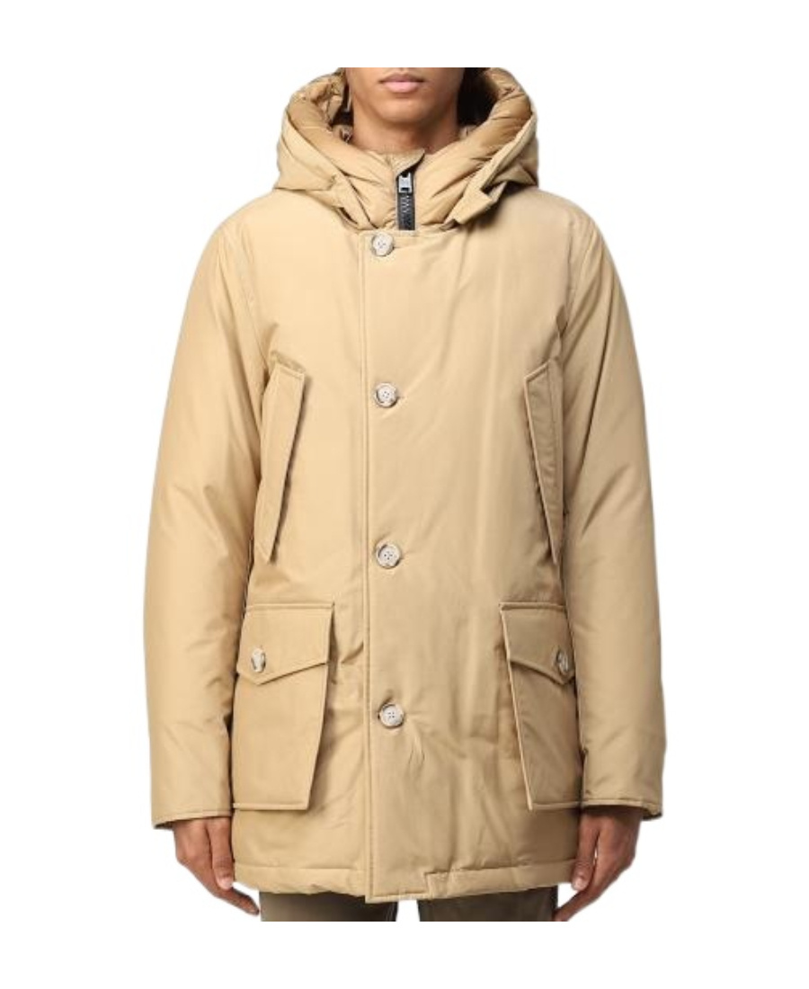 Woolrich Arctic Hooded Parka In Gray