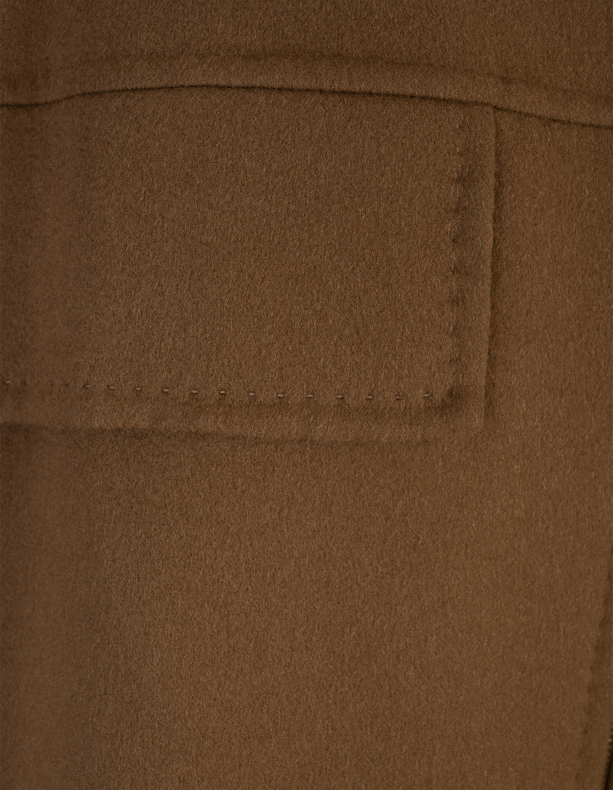 Max Mara Atelier Amour Zip-up Crewneck Coat In Brown