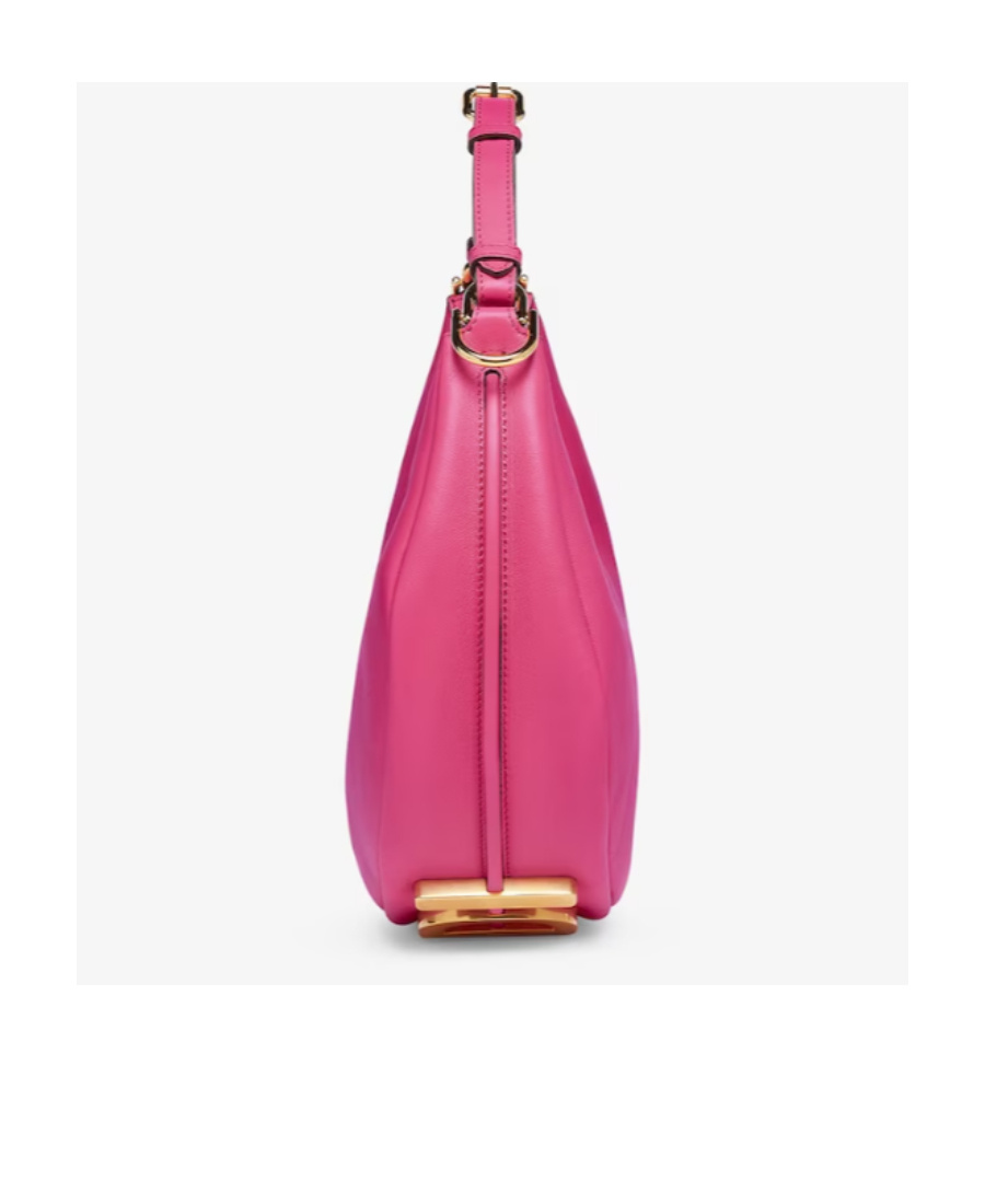 Fendi Small Zipper Handbag In Pink