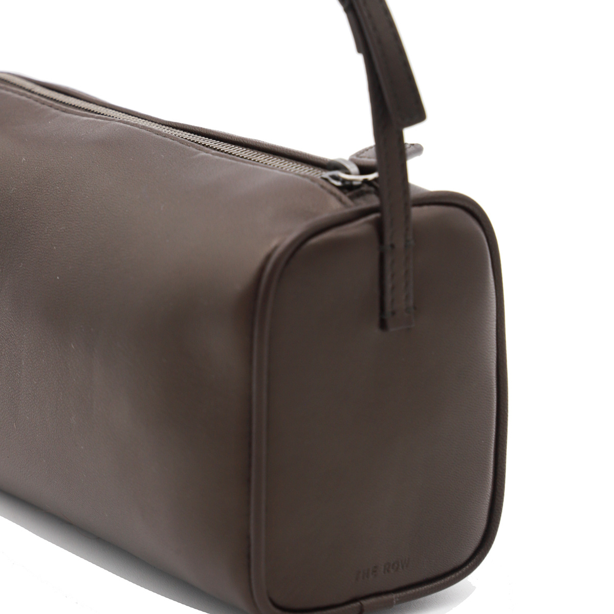 The Row Logo Shoulder Bag In Black