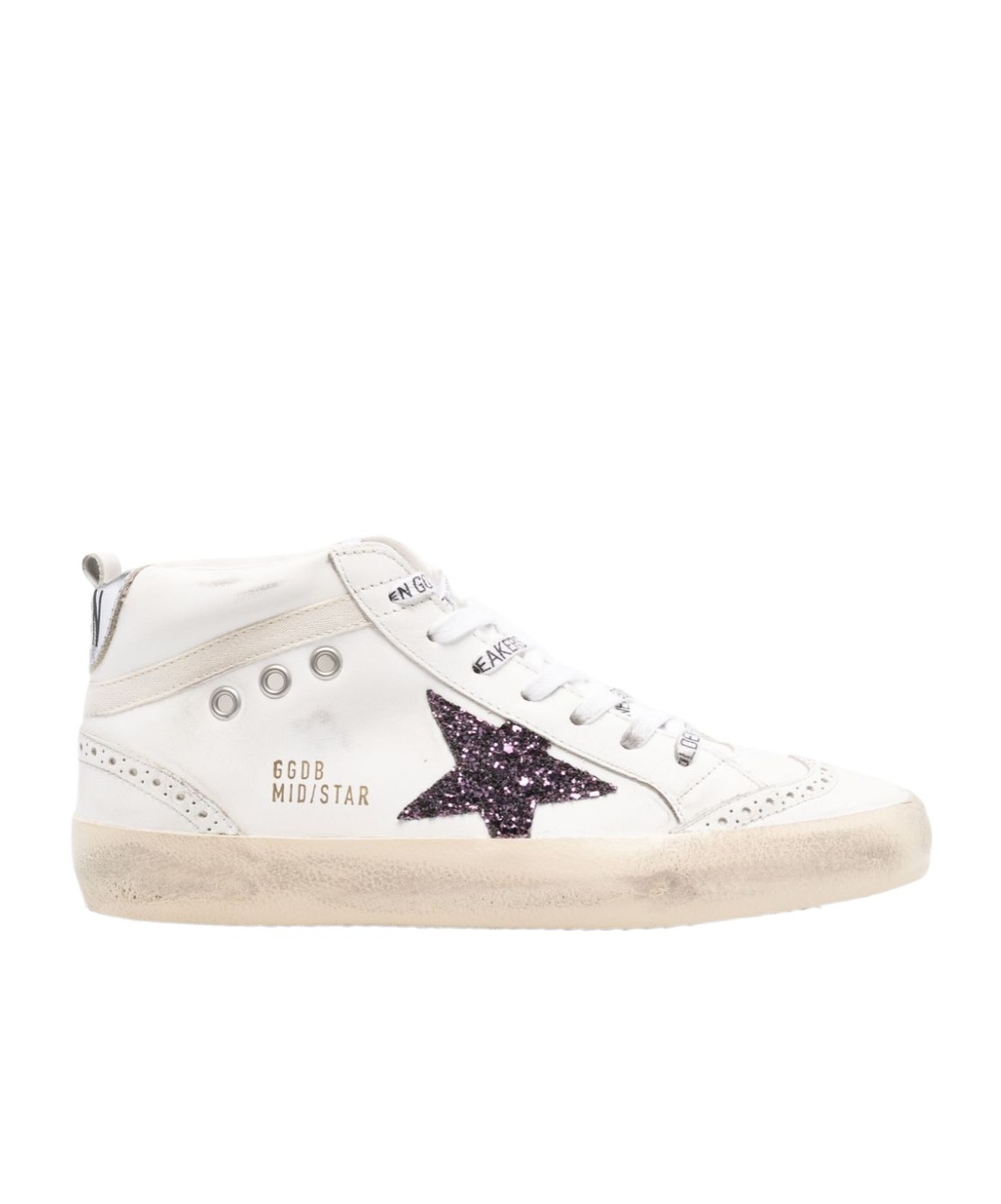 Golden Goose Women's Midstar Leather Upper And Tongue G Sneaker In White