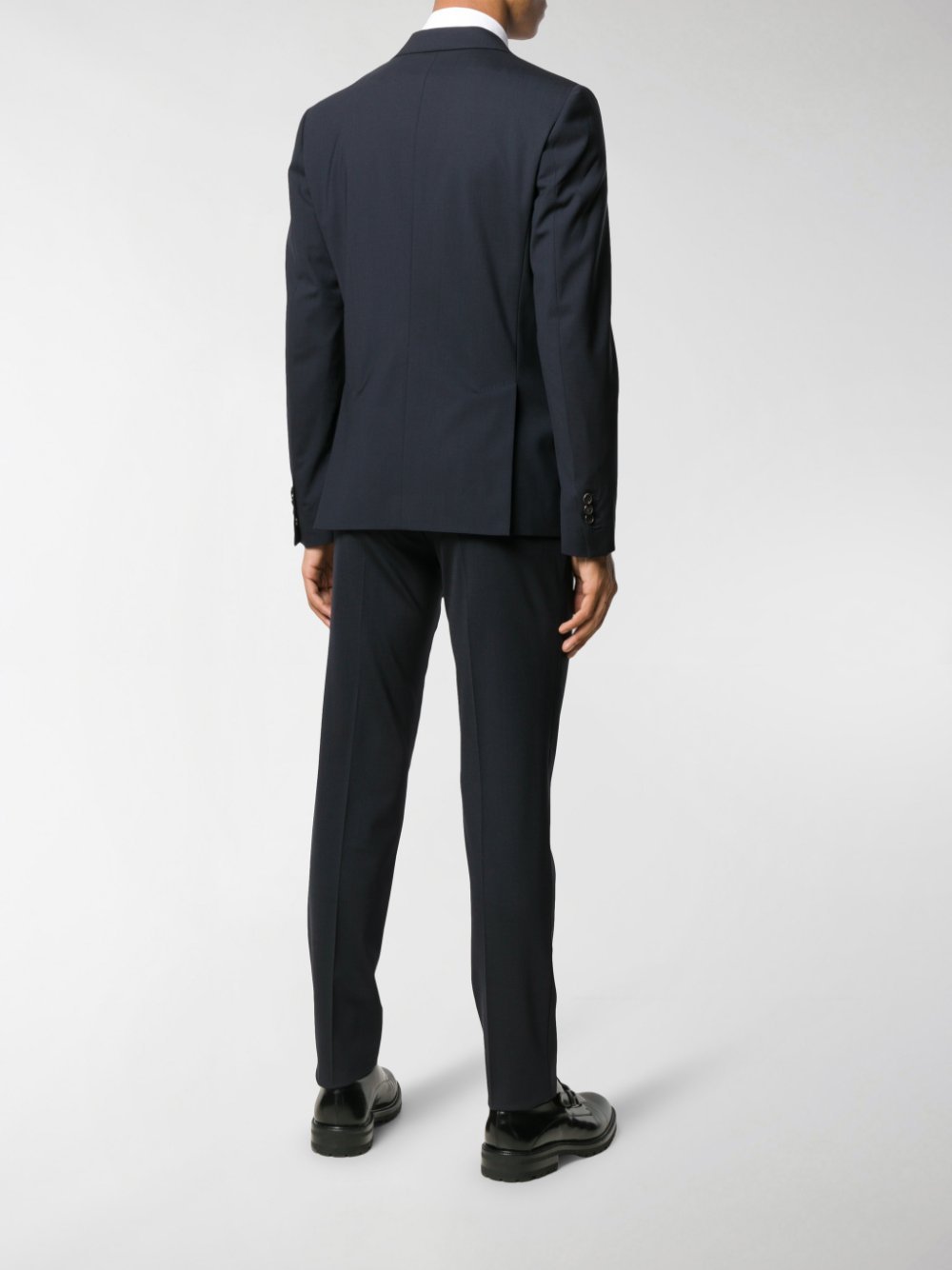 Dsquared2 Paris Fit Single Breasted Wool Suit In Black