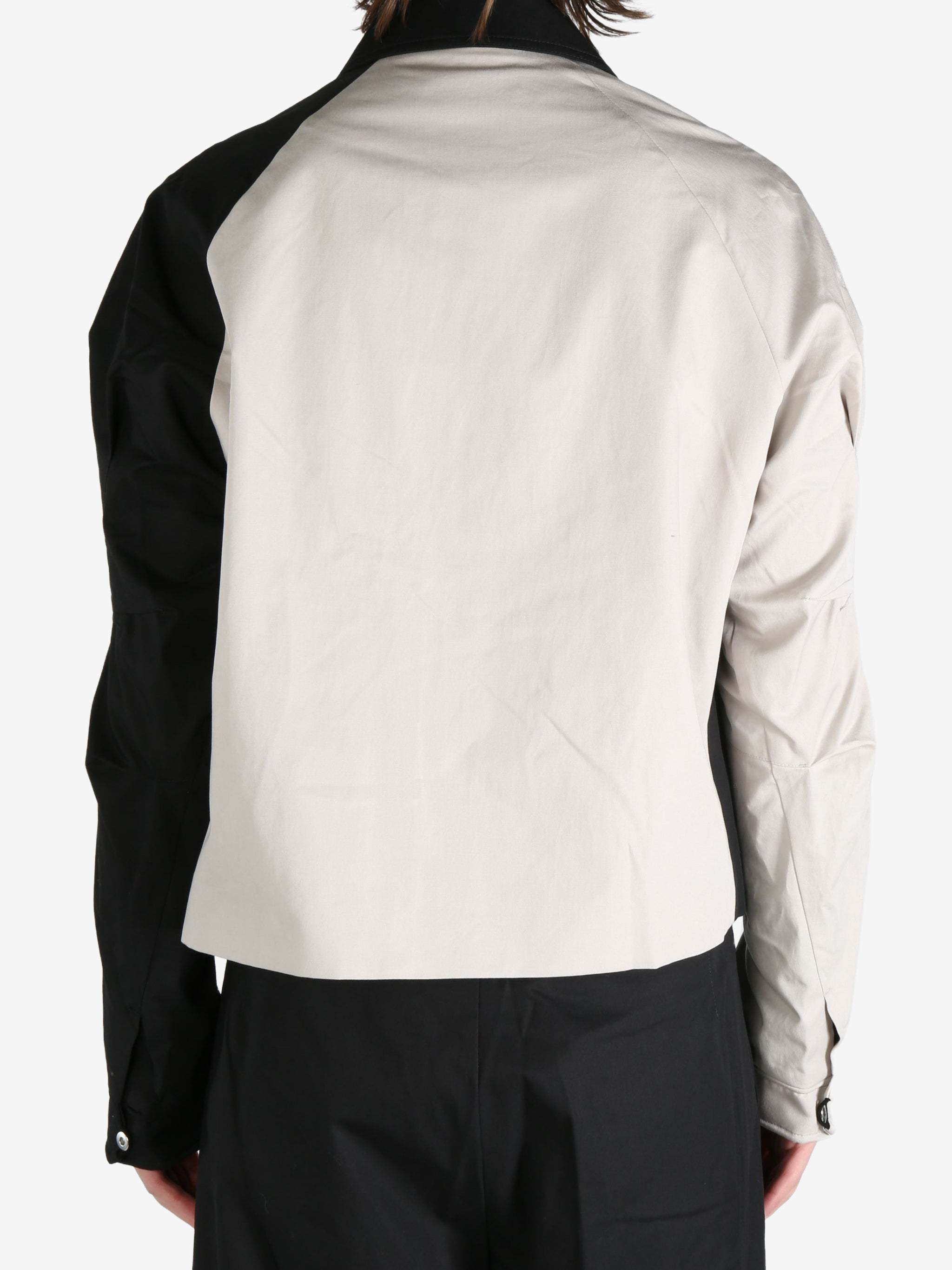 Kiko Kostadinov Alec K-dart Blouson Cotton Weave In Black