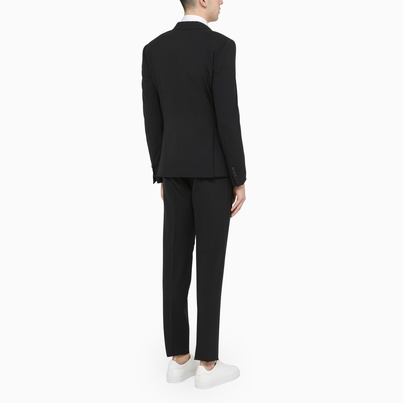 Dsquared2 Single-breasted Two-piece Suit In Black