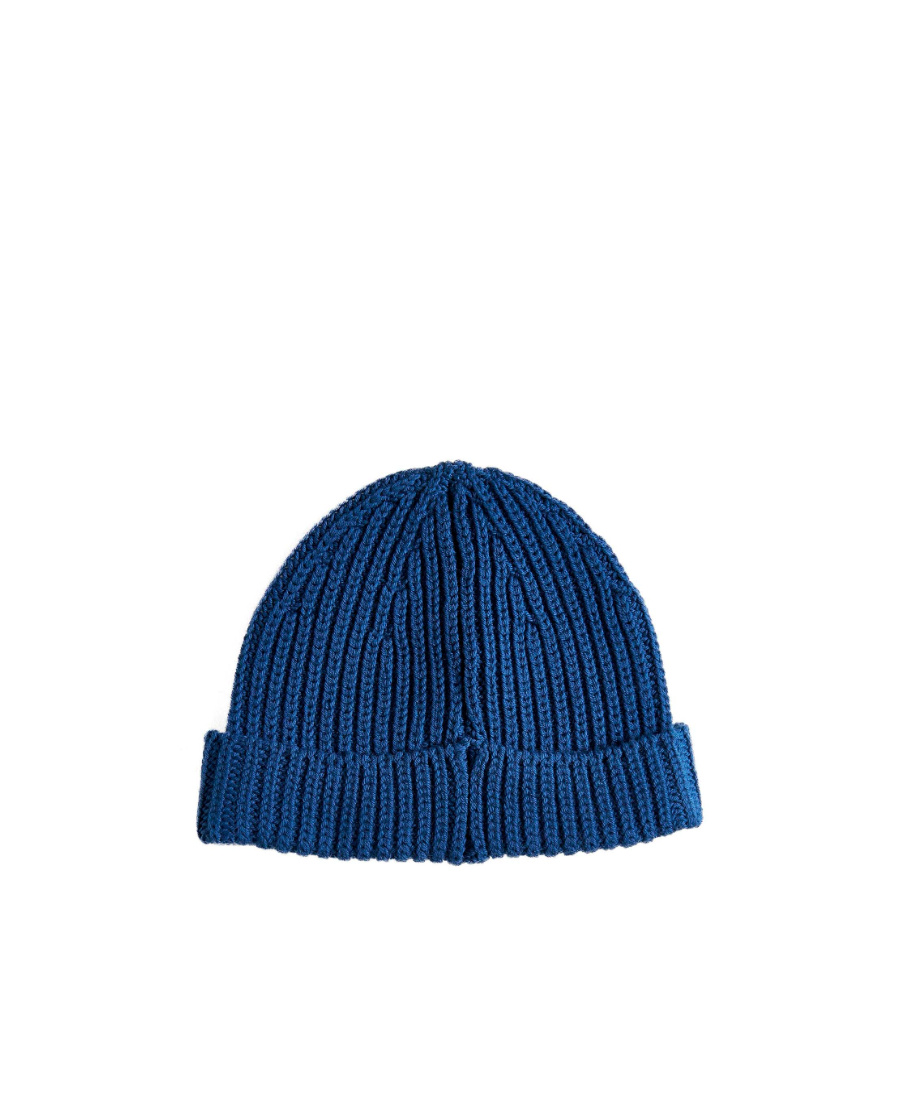 ETRO PEGASO MOTIF-EMBROIDERED WOOL BEANIE 