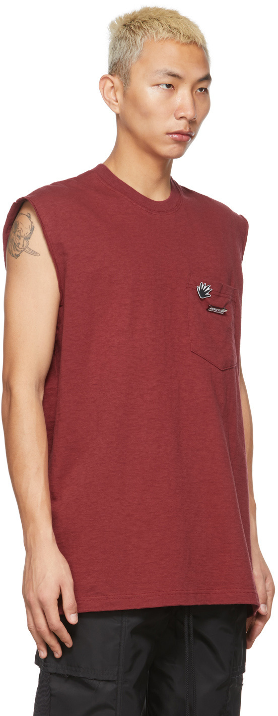 SONG FOR THE MUTE SLEEVELESS ROUND COLLAR VEST 