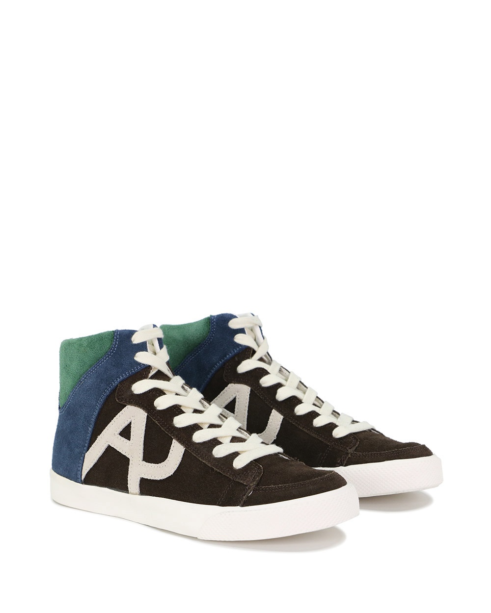 ARMANI JEANS LOGO DETAILS CASUAL SPORTS SHOES