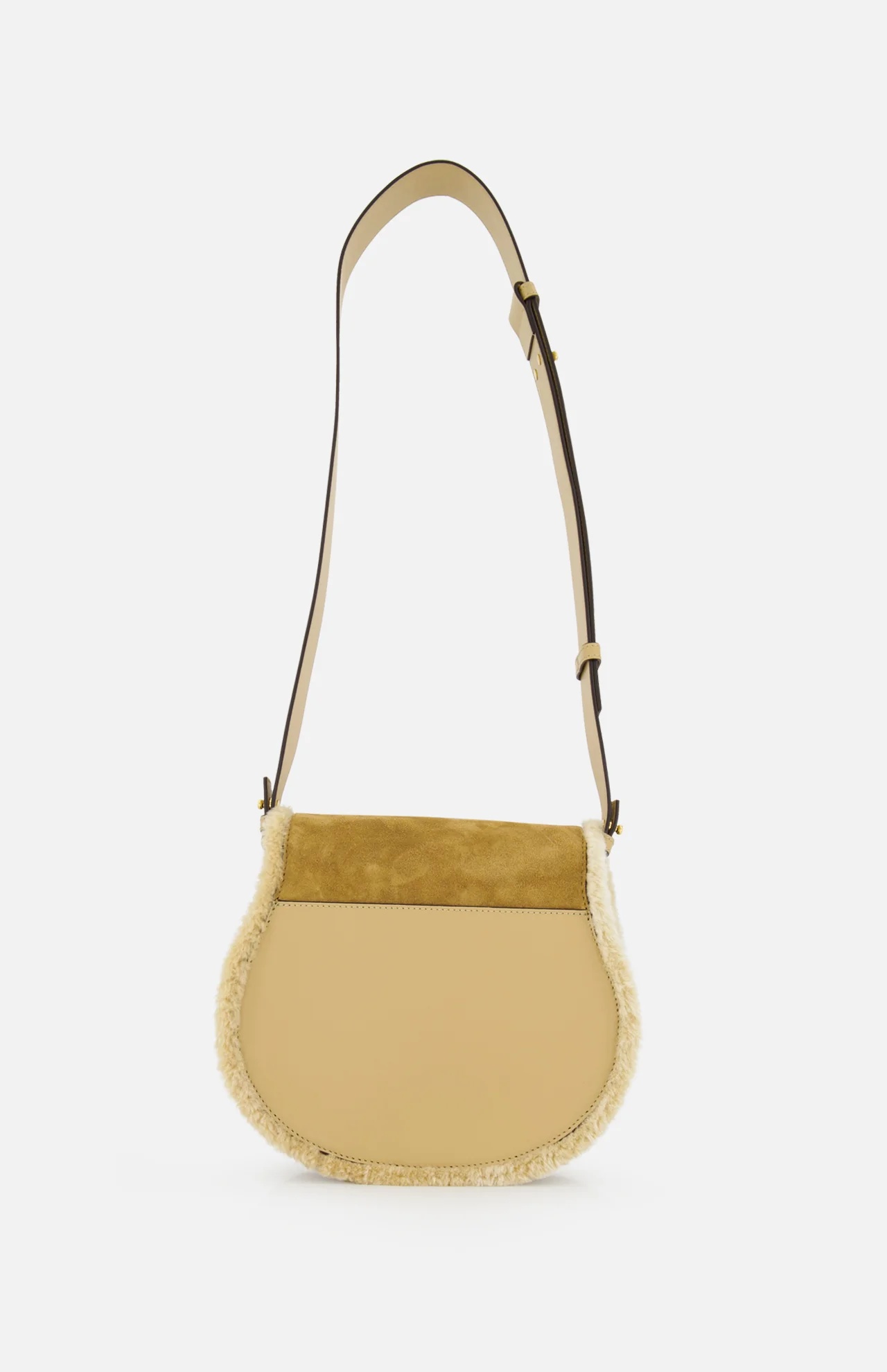 Chloé Flap Shoulder Bag In Brown