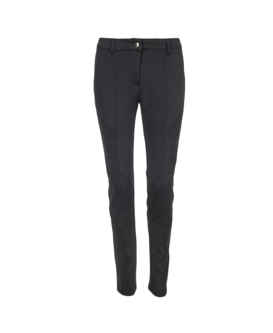 Emporio Armani Straight Casual Pants In Black