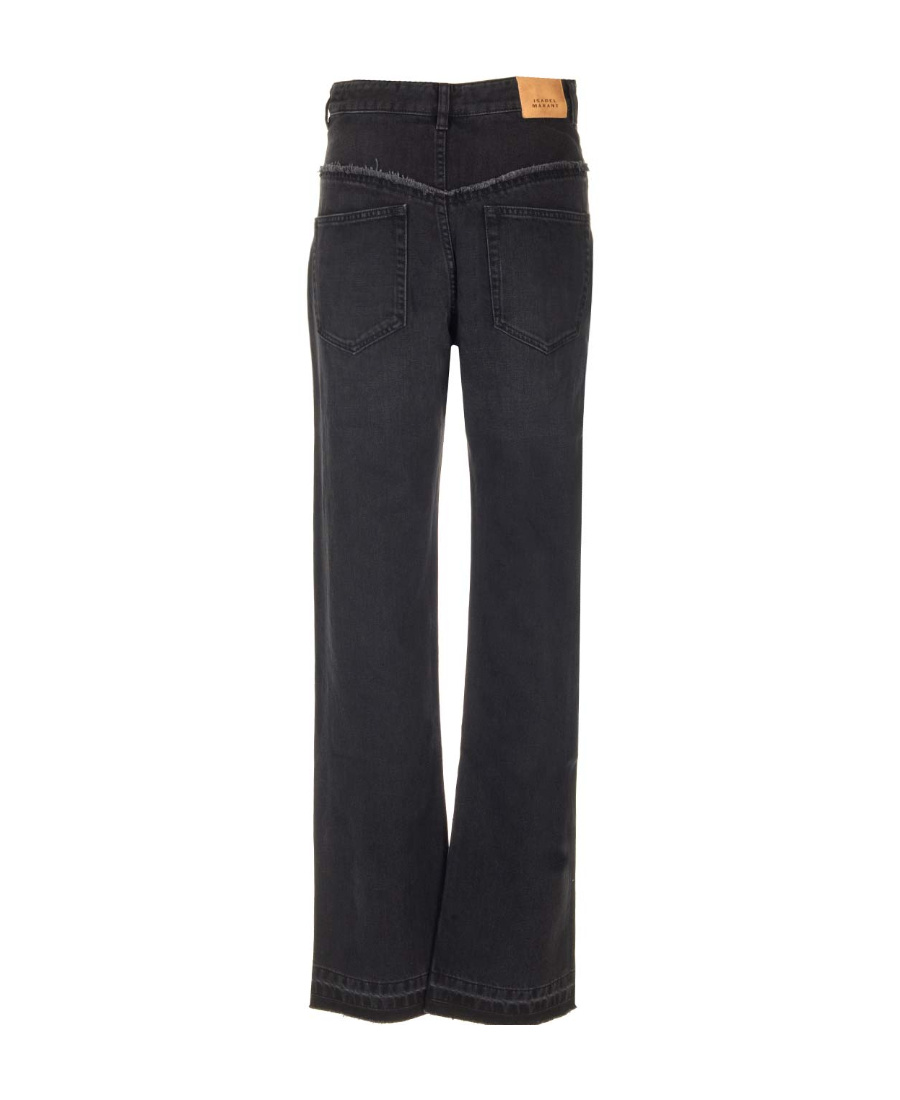 Isabel Marant Fanny Jeans Blue In Black