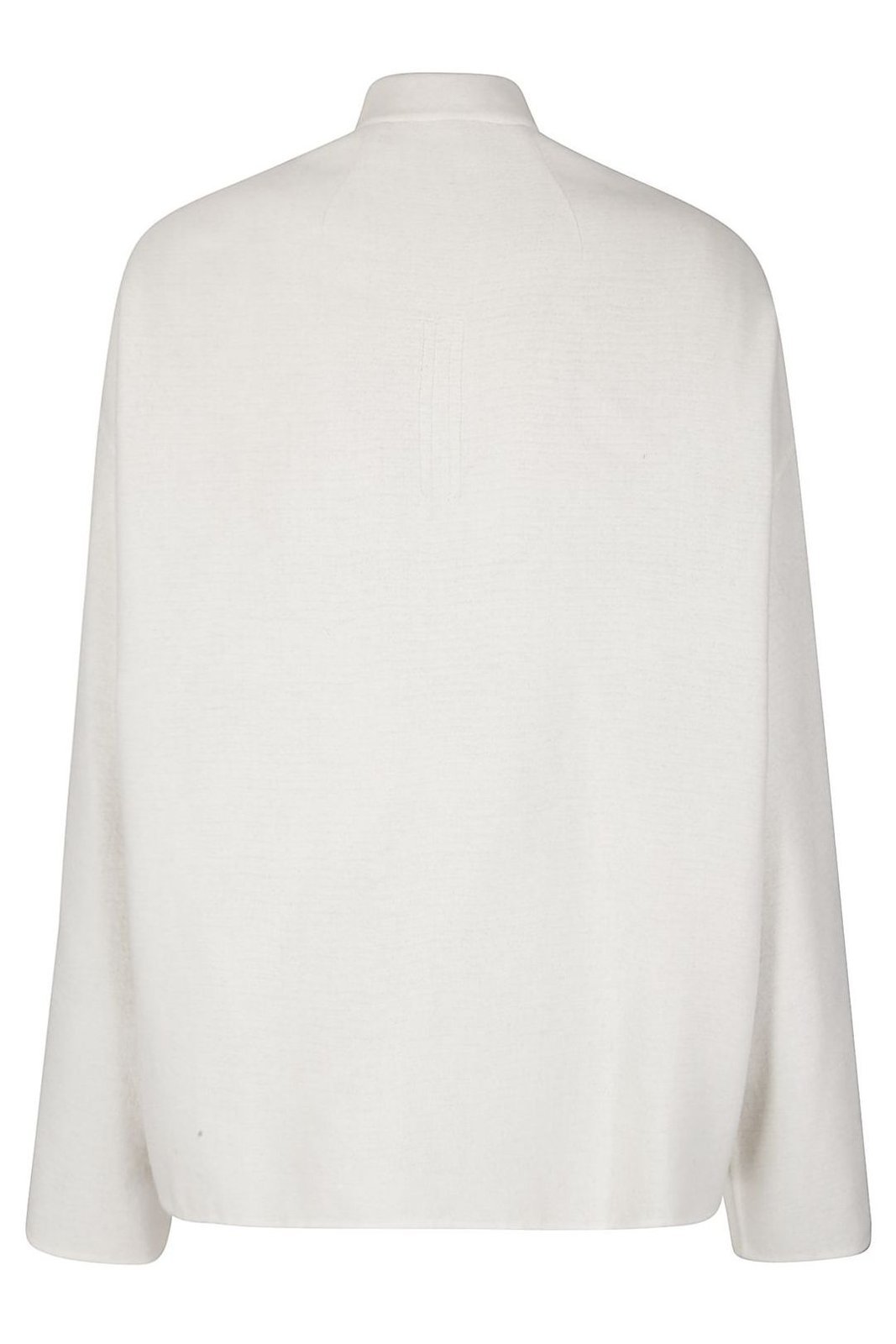 Rick Owens Island Straight Hem Jacket In White