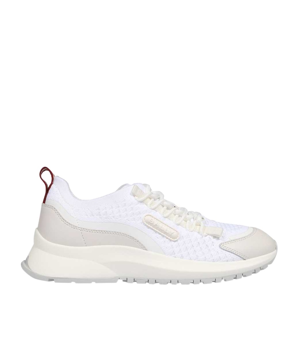 Bally Daryel Mesh-panel Lace-up Sneakers In White